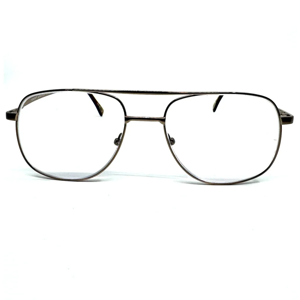 Konishi Eyeglasses Frames‎ KF7441 55-18-140 Satin Brown Flex Titianium H9705